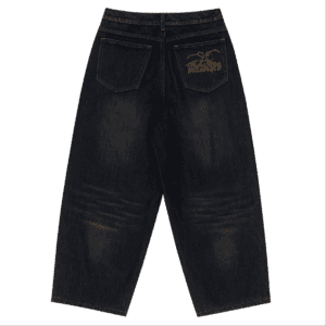 Baggy Pant Navy blue and Orange