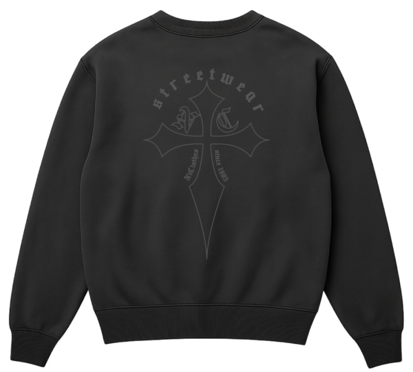 Hoodie Boxy FIT Antichrist - Imagen 2