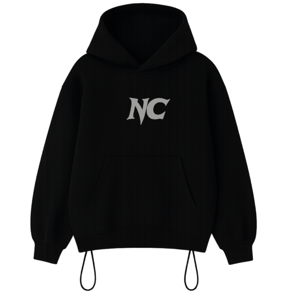 Hoodie Boxy FIT AquaticTribals adjustable - Imagen 2