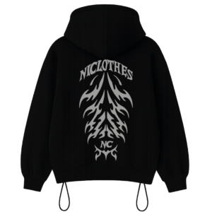 Hoodie Boxy FIT AquaticTribals adjustable