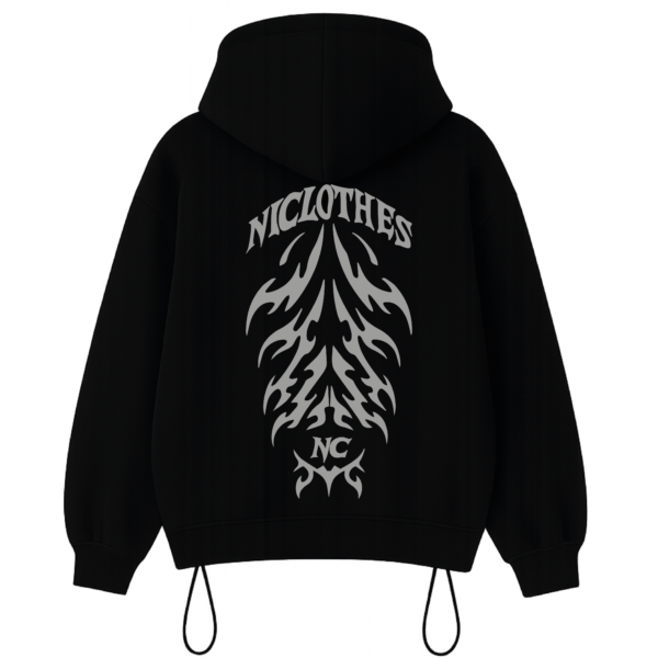 Hoodie Boxy FIT AquaticTribals adjustable
