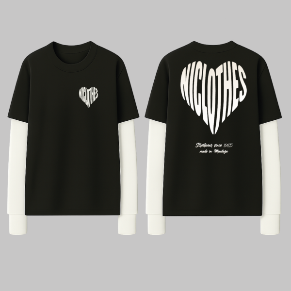 Remera double Brave Heart