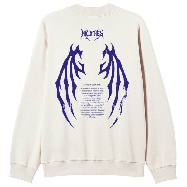 Hoodie Over Gothic Wings