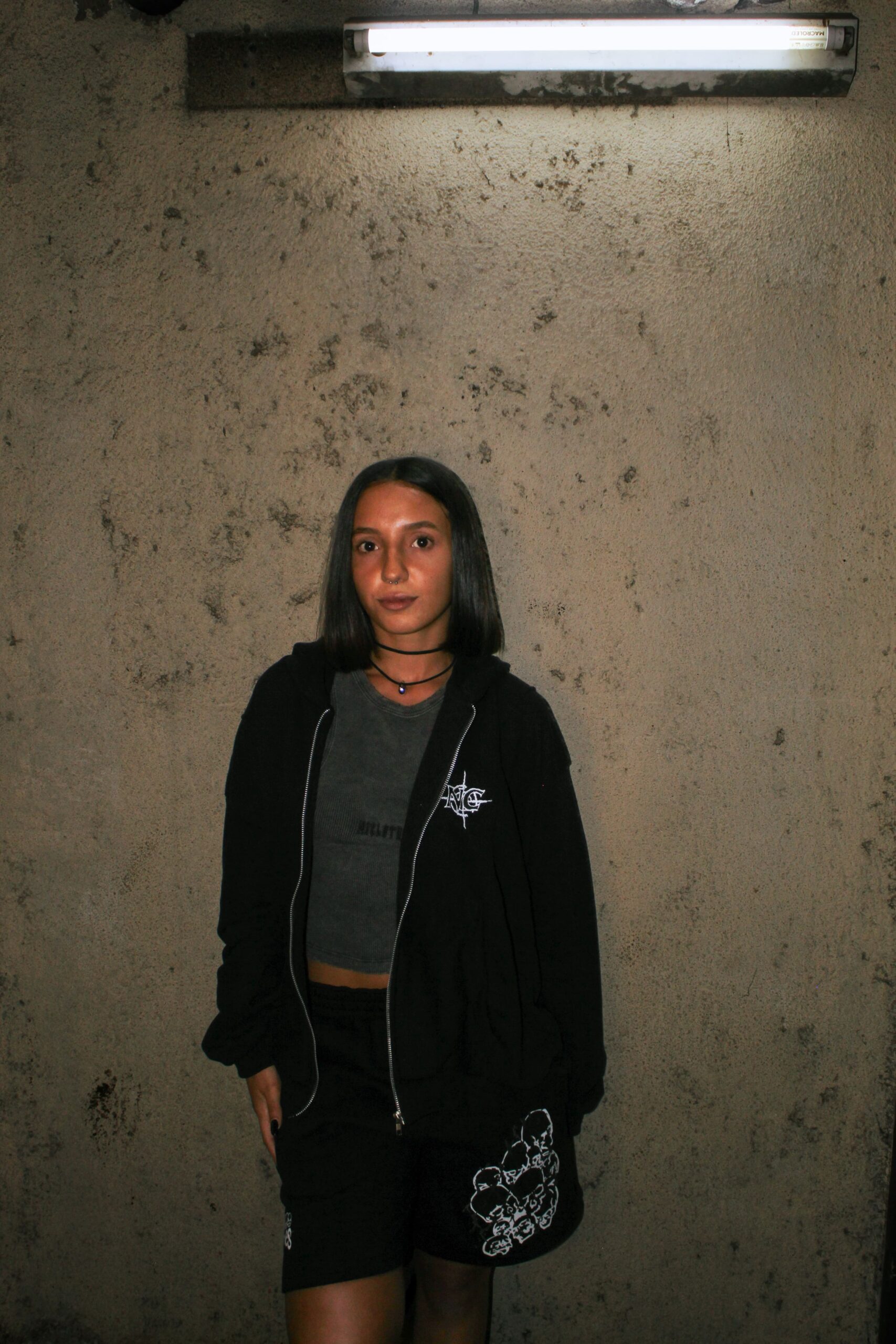 Campera Boxy Fit Black Sight - Imagen 4