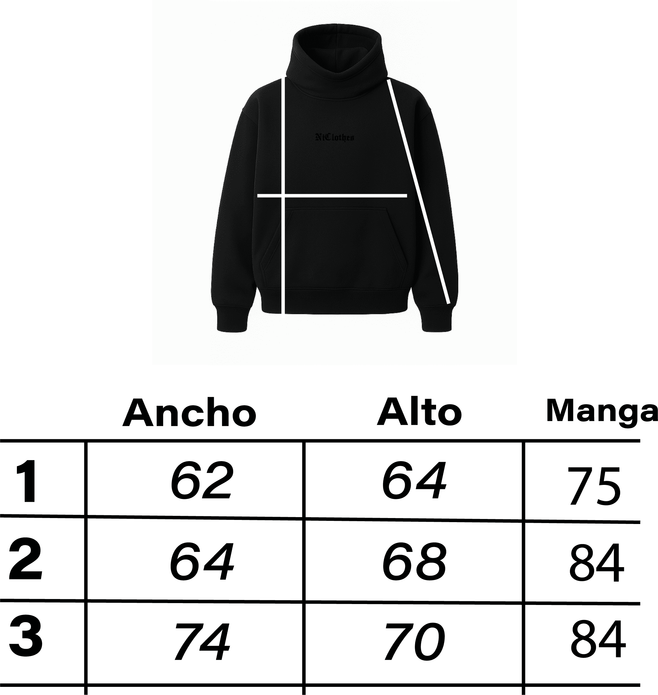 Hoodie Corte NC Dark Knight - Imagen 3